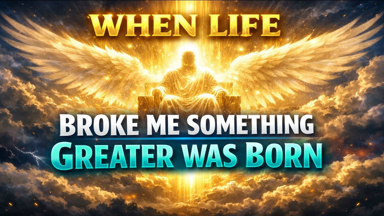 WHEN LIFE BROKE ME, SOMETHING GREATER WAS BORN