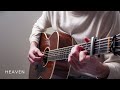 (Bryan Adams) - Heaven | Peter John Fingerstyle Guitar Cover