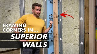 How to frame corners in SUPERIOR WALLS! by MakeWork 11,934 views 2 years ago 8 minutes, 53 seconds