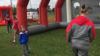 Sport  Inflatable Football Shooting Gate Game screenshot 4