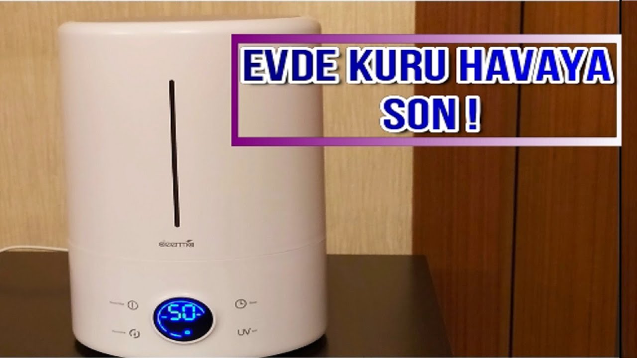 DEERMA Ultrasonik SOĞUK BUHAR (NEM) MAKİNESİ Detaylı İnceleme! Deerma DEM F628S UV-Evde RAHAT NEFES!