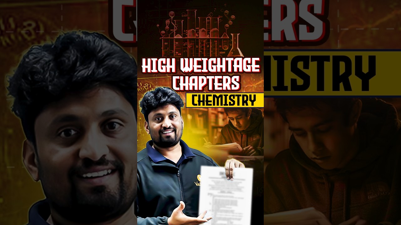 JEE Chemistry High Weightage Chapters | JEE 2026 #jeechemistry #jee2026 #jee #naveensir #iit #telugu