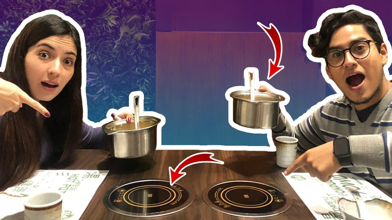 En este RESTAURANTE cocinas tu propia comida!!!