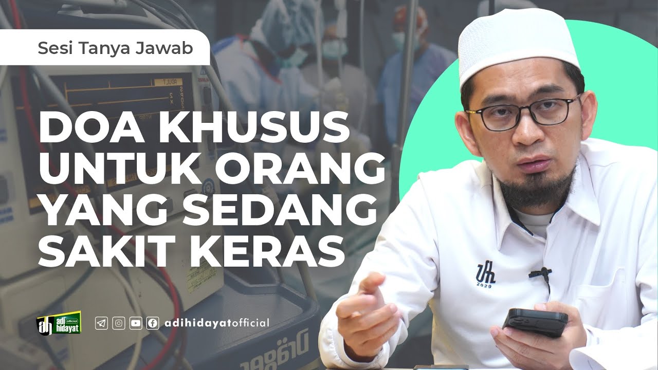 Doa untuk Kesembuhan Orang Sakit dalam Islam. Lengkap!