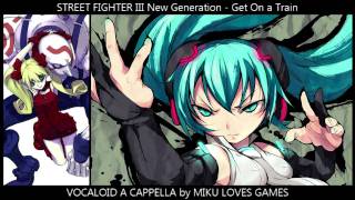 Street Fighter III New Generation: Necro's Theme: Get On a Train - Vocaloid a cappella screenshot 3