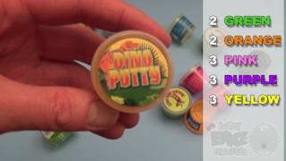 Learn Colours With Ooze and Glitter Putty! Fun Learning Contest! Part 2