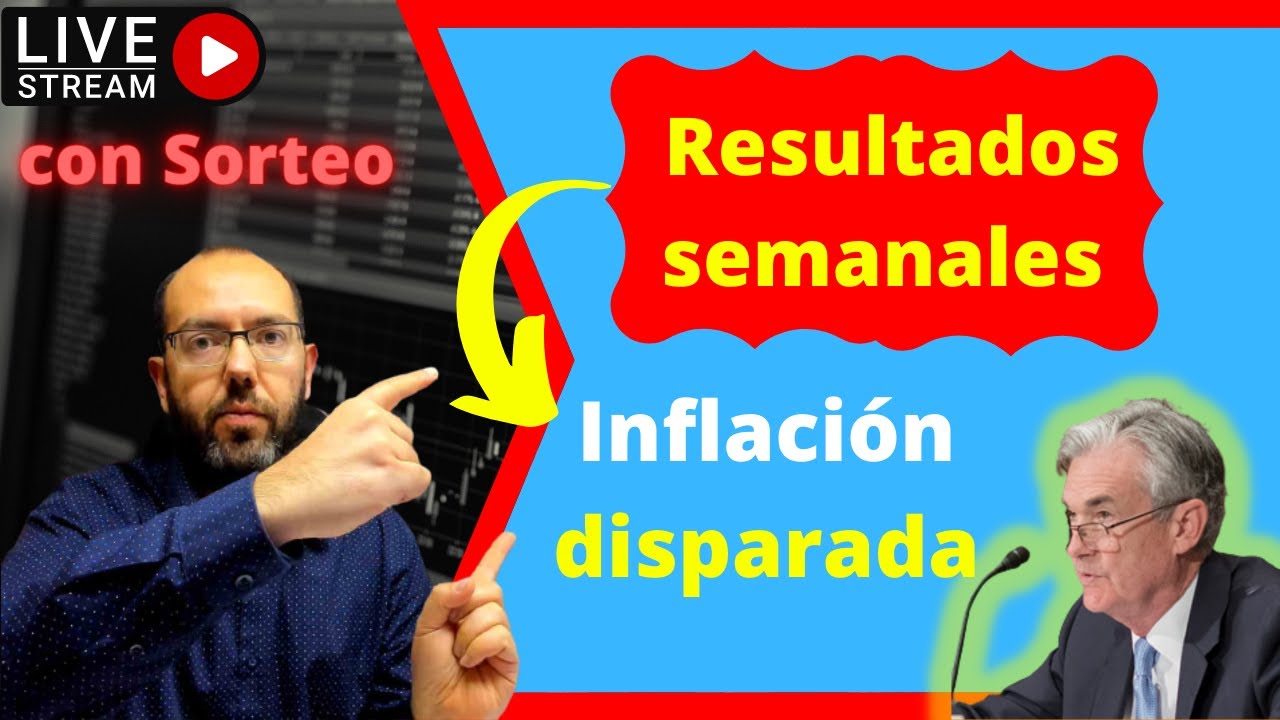 💥Dato INFLACIÓN y sorprendentes resultados 📺Directo CONSULTORIO de BOLSA con SORTEO🎁