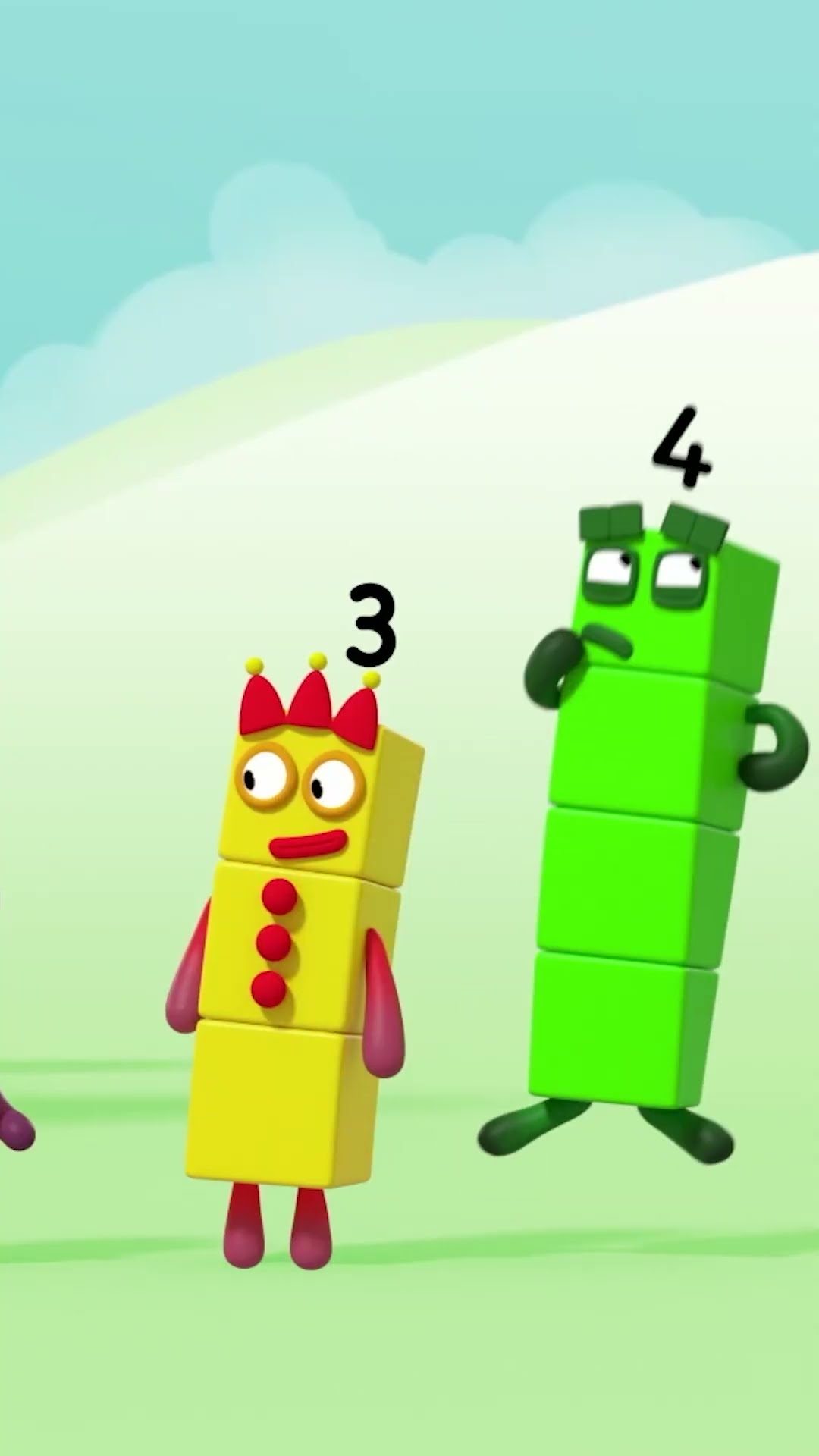 Colourful Maths - Part 1 | Meet Number Five | 123 Learn to Count | Numberblocks #shorts