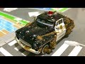 カーズ ディズニー メーターの秘密基地 ぐるぐるシュート!DXトミカパーキングで遊んだよ！トーマス　はたらくくるま　キッズ動画 幼児向け