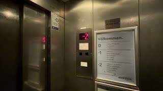 2011 Schindler Traction Elevators Hötorgsgaraget, Stockholm, Sweden.