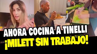 MILETT FIGUEROA SE QUEDA SIN TRABAJO Y SE QUEDA EN CASA COCINANDO A SU NOVIO