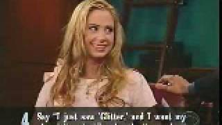 Kilborn's 5 Questions 2001.10.05 Mira  Sorvino