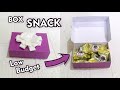 Simple Box Snack dari Karton | How to make gift box !