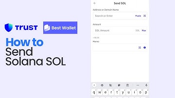 How to Transfer or Send Solana SOL from Trust Wallet to Best Wallet