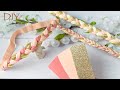 Вместо цветов - Косичка из фоамирана😍 Повязка на голову Своими руками Diy craft Eva foam sheets