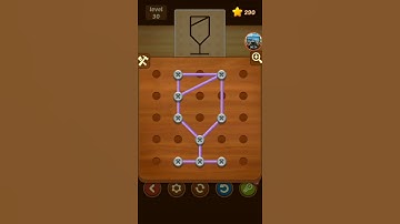 line puzzle string art pine level 30
