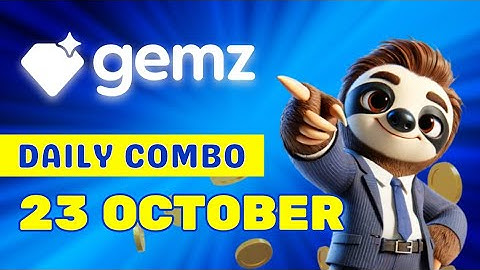 Gemz Daily Combo 23 October | Gemz Daily Code 23 October Today | Daily Combo Today
