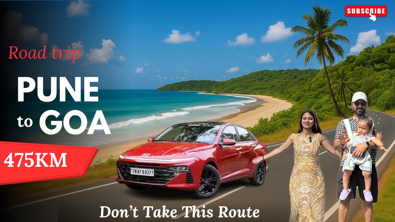 Pune to Goa Road Trip on Verna🚗 | Don’t Take This Route 