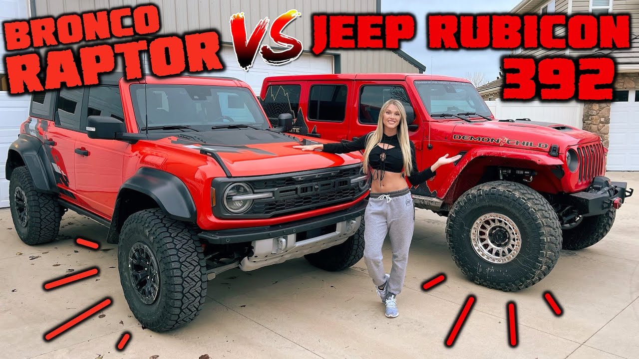 Bronco Raptor VS Jeep 392 - Comparison That ACTUALLY Matters! - YouTube
