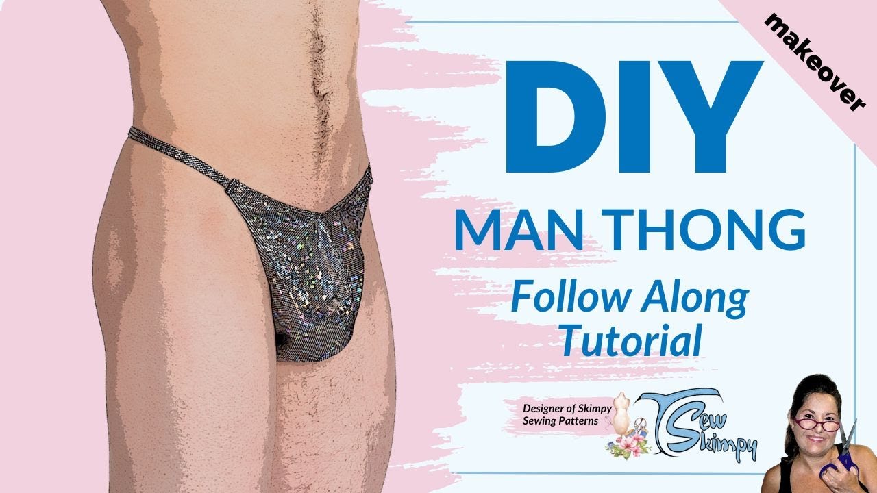 Narrow Side Man Thong Sewing Tutorial💯 Follow along tutorial