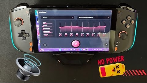Onexplayer Sound Enhancement + Battery Charging Wattage | 6800u |