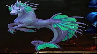 Inkscale Deepseeker, Fabious and Crimson Tidestallion - New mounts preview