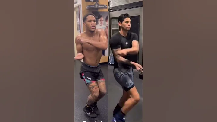 Devin Haney MOCKING Ryan Garcia JUMP ROPE Skills - DayDayNews