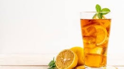 How To Make Ice Lemon Tea - Procedure Text Project