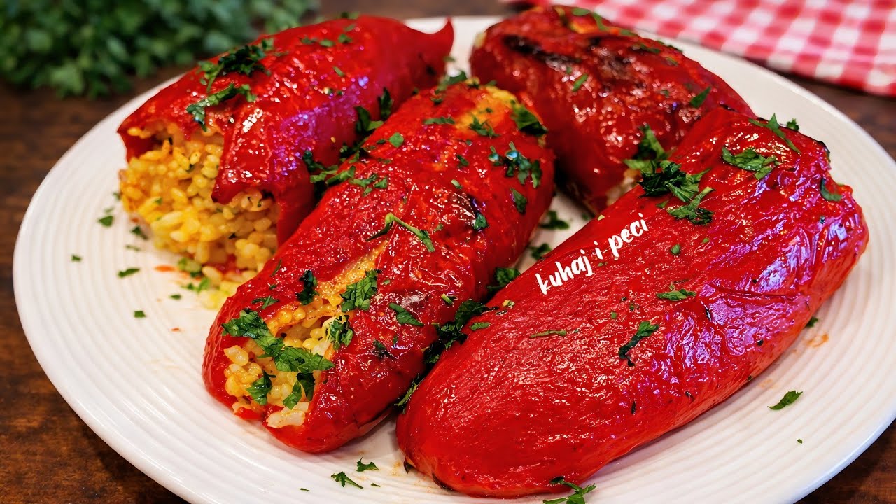 Punjene paprike sa rižom - ne propustite ovaj savršeni recept