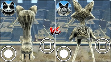 Playing as SMILE CAT vs MONSTER SMILE CAT ZOONOMALY in Garry