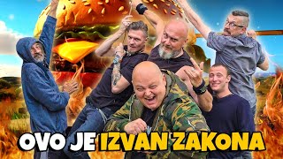 Ovi SMASH BURGERI su IZVAN ZAKONA! Fatman i R&R bend **