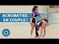 Acrobaties  deux pour dbutants  acrobaties de dance faciles en couple