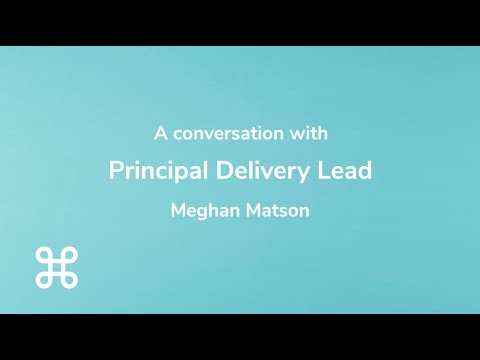 What it's like to be a Principal Delivery Lead at Praxent - Meghan Matson - video from Praxent