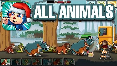 LUMBERWHACK All Animals MAX Level 20 Walkthrough Part 1 (iOS & Android)