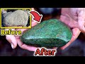 まるで宝石 河原の石を20時間磨いて石斧を作る 4 Primitive Japan Stone Axe まるで宝石 河原の石を20時間磨いて石斧を作る 4 Primitive Japan Stone Axe