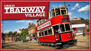 CRICH TRAMWAY VILLAGE (NATIONAL TRAM MUSEUM) - HERITAGE TRAMWAY IN DERBYSHIRE