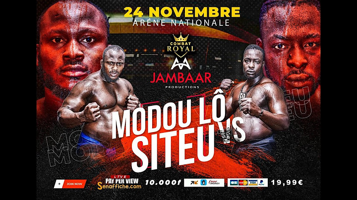 🚨🚨TFM LIVE  : COMBAT ROYAL - MODOU LO VS SITEU - INTEGRALITE - 24 NOVEMBRE 2024