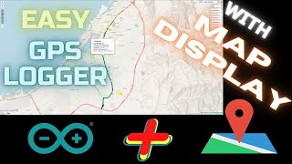 GPSVisualizer에서 Google 지도 디스플레이를 사용하여 Arduino GPS 로거를 만드는 방법 screenshot 4