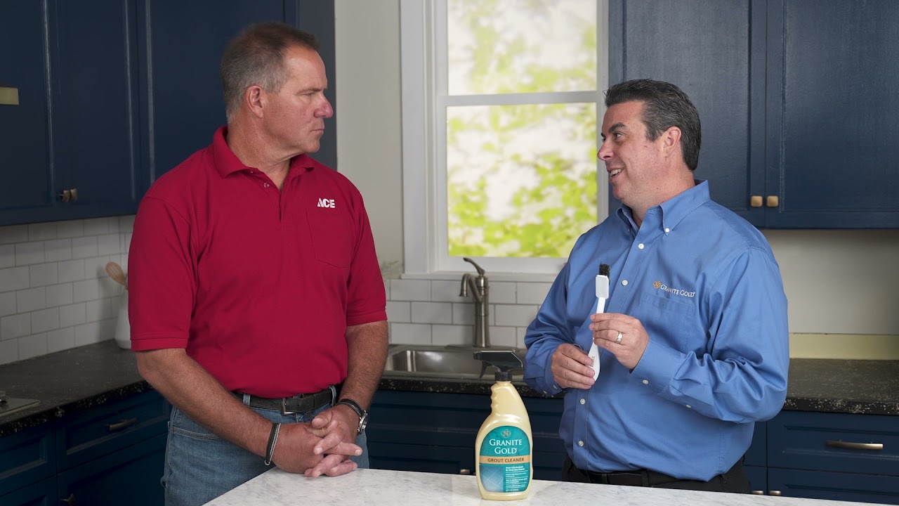 How to Clean Grout With Ace Home Expert Lou Manfredini YouTube