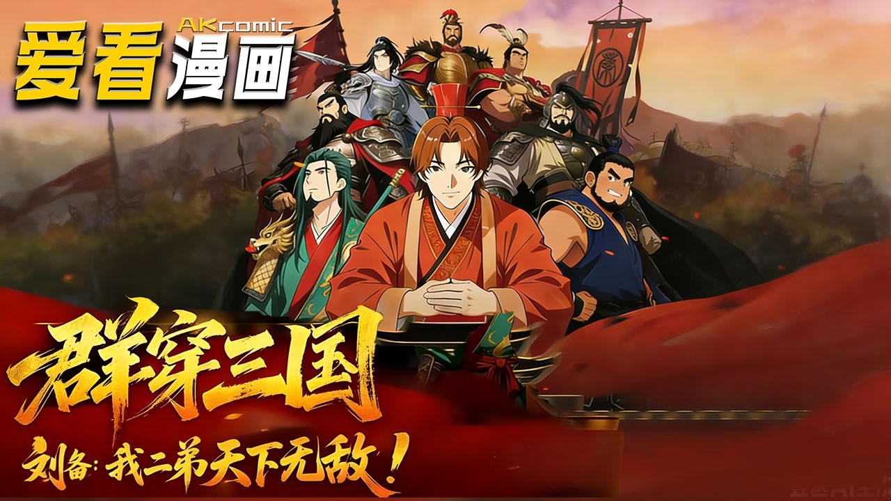 🔥【新番全集来袭】《群穿三国，刘备我二弟天下无敌》 无德刘备 + 谨慎关羽 + 仁义张飞！穿越高武三国，凭组合武将技，让诸侯集体破防！#anime #donghua #爱看漫画 #穿越