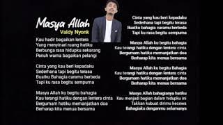 MASYA ALLAH - Lentera Cinta / VALDY NYONK