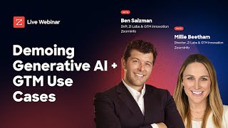 Demoing Generative AI + GTM Use Cases [webinar]