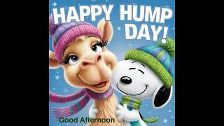 Good Afternoon and Happy Hump Day From Snoopy and The Camel