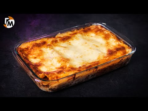 ЛАЗАНЬЯ — много, сытно, вкусно! Соус болоньезе и бешамель — Голодный Мужчина (ГМ, #309)