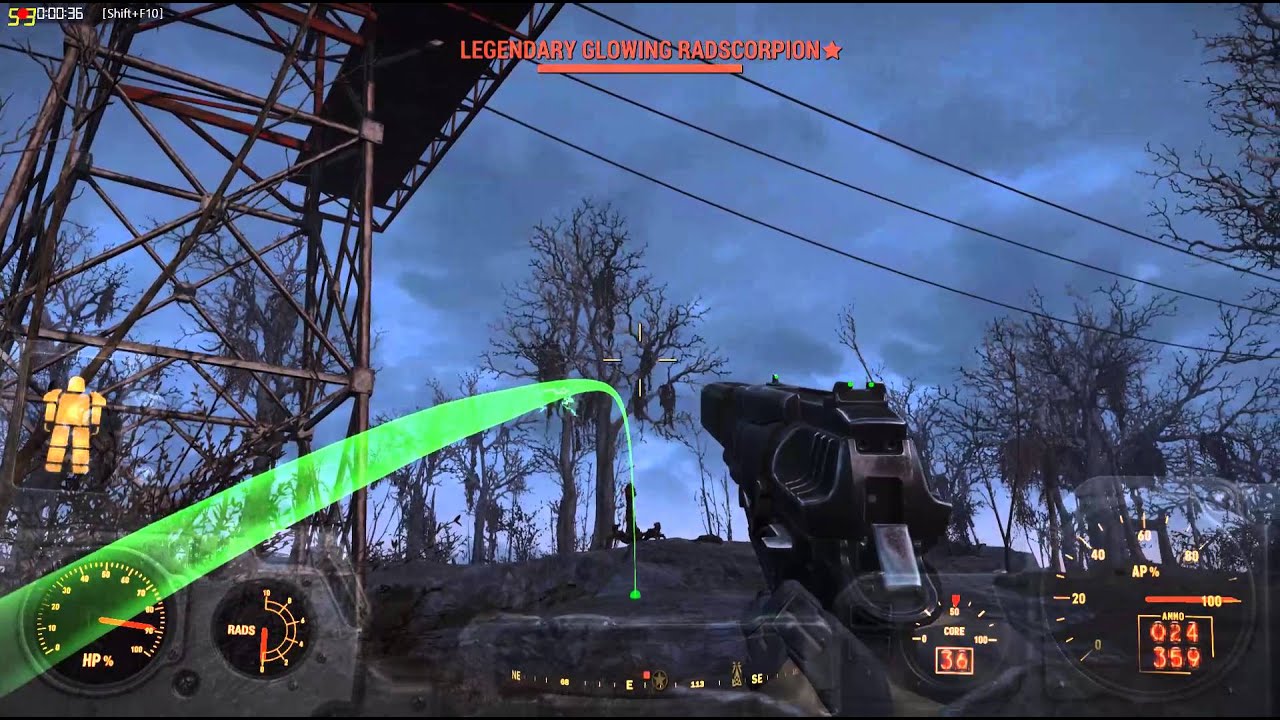 Fallout 4 Pacho Rad Scorpion shotgun op