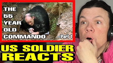Commando: On the Front Line: The 55 Year Old Commando Part 1/2 (US Soldier Reacts)