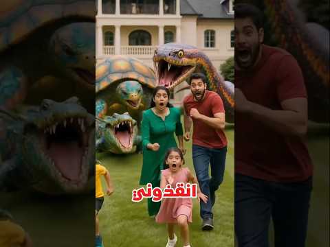 وحوش خرجت من الحفرة وطاردتني