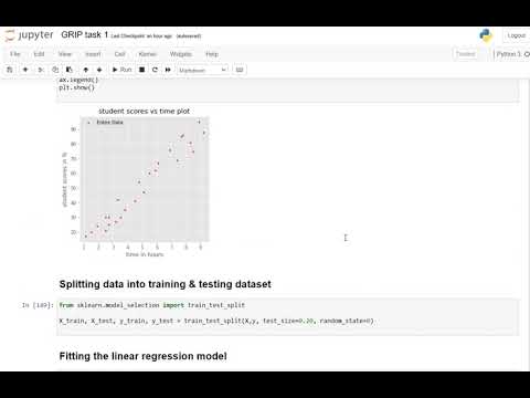 GRIP task1 | Supervised Machine Learning