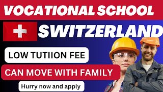 THIS VOCATIONAL SCHOOL IN SWITZERLAND IS ACCEPTING INTERNATIONAL APPLICANTS