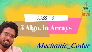 Java Class 8 | Arrays [PairArrays | SubArrays |  Brute | Prefix | Kadane's] Algorithm's